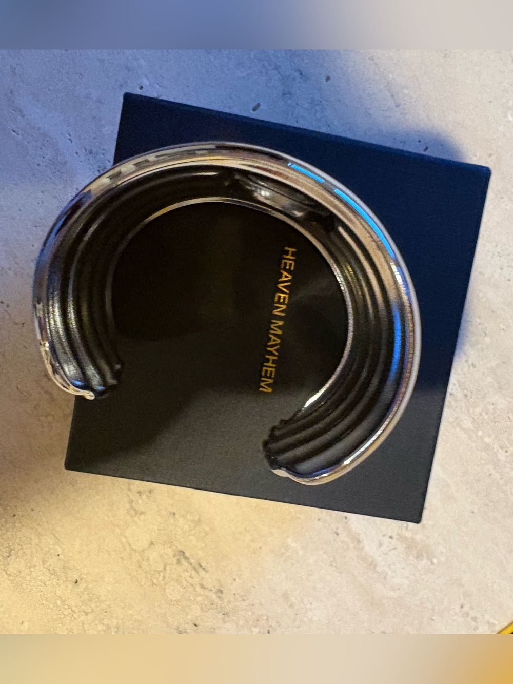 Heaven Mayhem Silver Clark Cuff - new in box - Picture 9 of 11